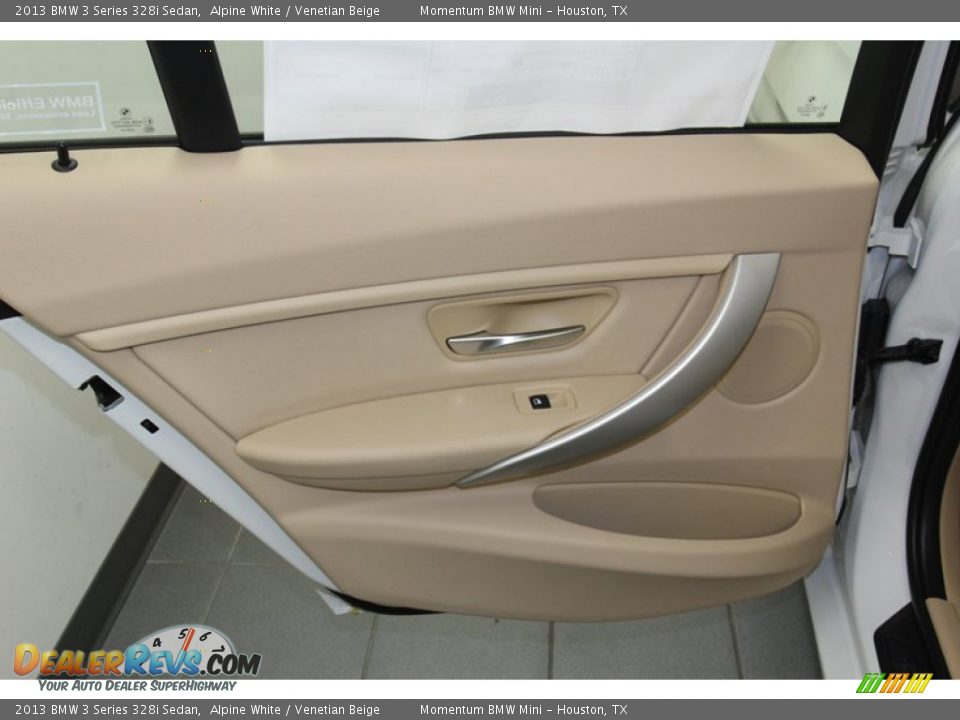 2013 BMW 3 Series 328i Sedan Alpine White / Venetian Beige Photo #26