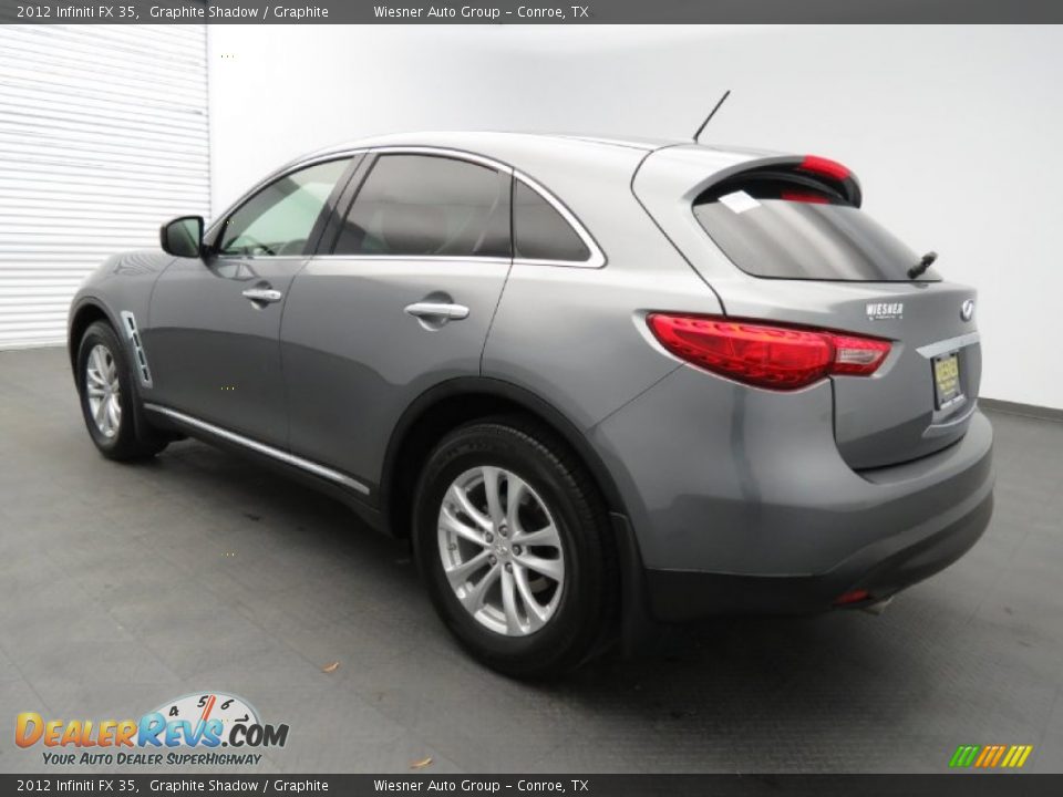2012 Infiniti FX 35 Graphite Shadow / Graphite Photo #7