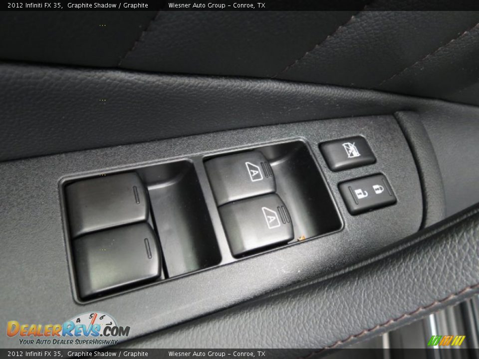 2012 Infiniti FX 35 Graphite Shadow / Graphite Photo #11