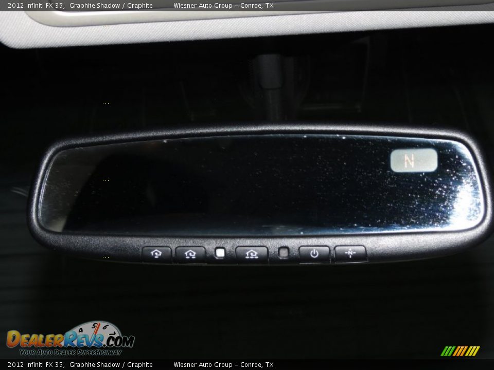 2012 Infiniti FX 35 Graphite Shadow / Graphite Photo #16