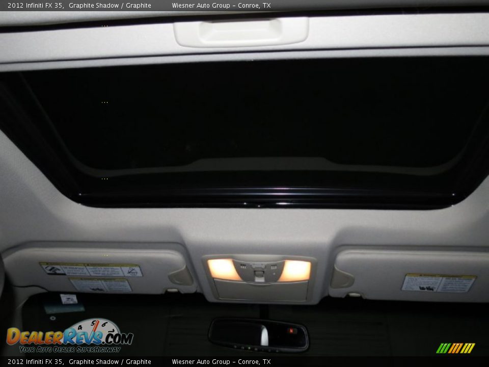 2012 Infiniti FX 35 Graphite Shadow / Graphite Photo #18