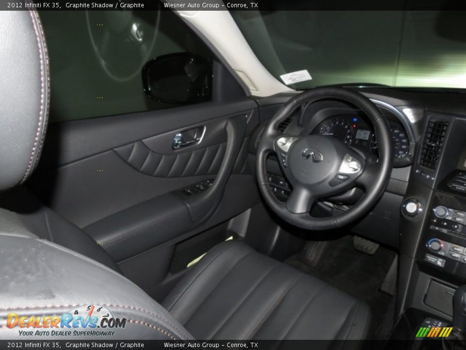 2012 Infiniti FX 35 Graphite Shadow / Graphite Photo #19