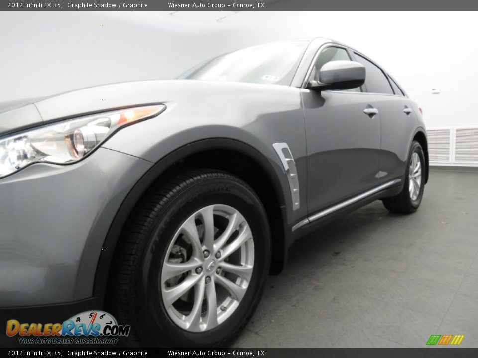 2012 Infiniti FX 35 Graphite Shadow / Graphite Photo #21