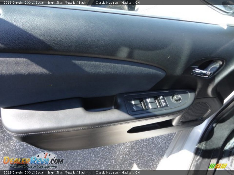 2012 Chrysler 200 LX Sedan Bright Silver Metallic / Black Photo #3