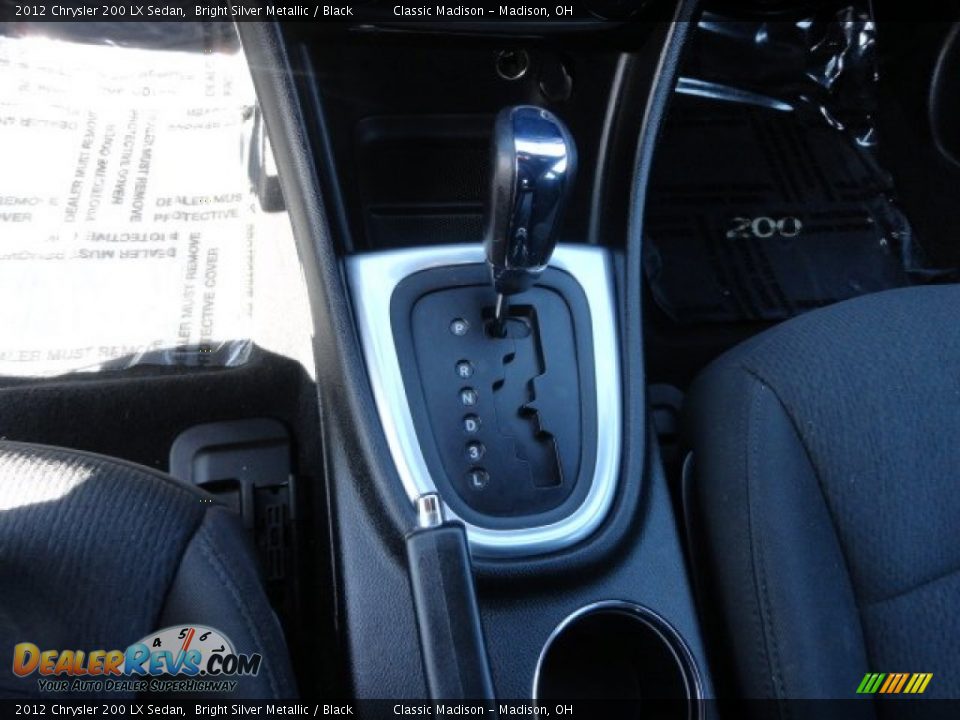 2012 Chrysler 200 LX Sedan Bright Silver Metallic / Black Photo #7