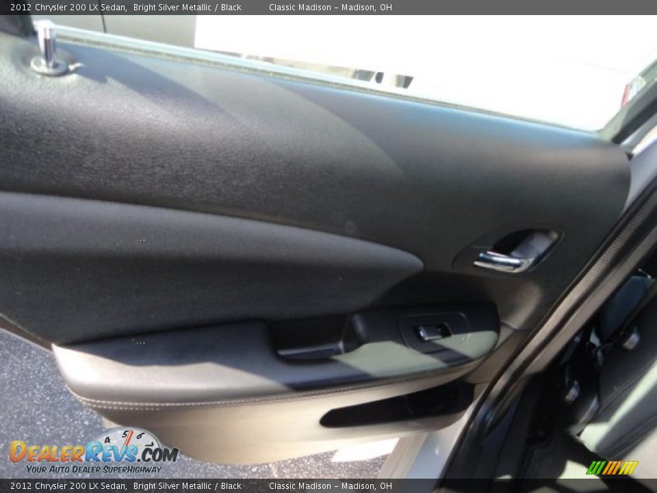 2012 Chrysler 200 LX Sedan Bright Silver Metallic / Black Photo #9