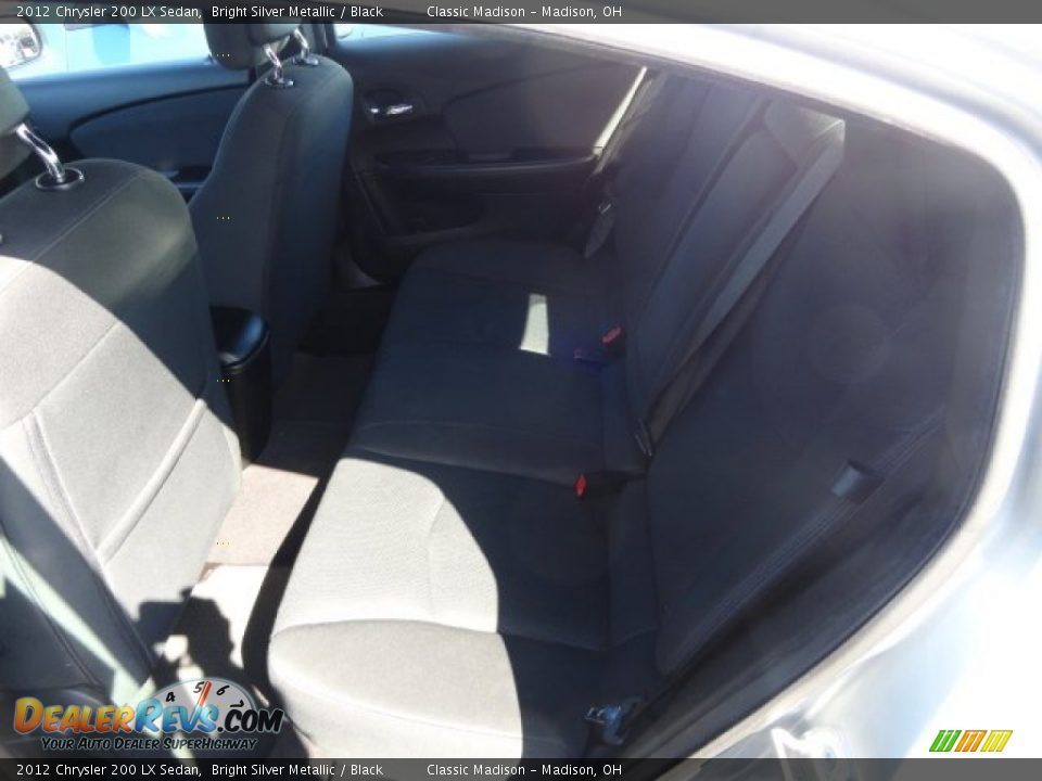 2012 Chrysler 200 LX Sedan Bright Silver Metallic / Black Photo #10