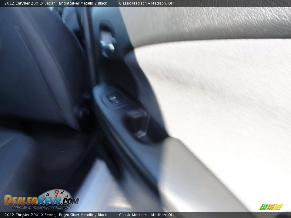 2012 Chrysler 200 LX Sedan Bright Silver Metallic / Black Photo #13