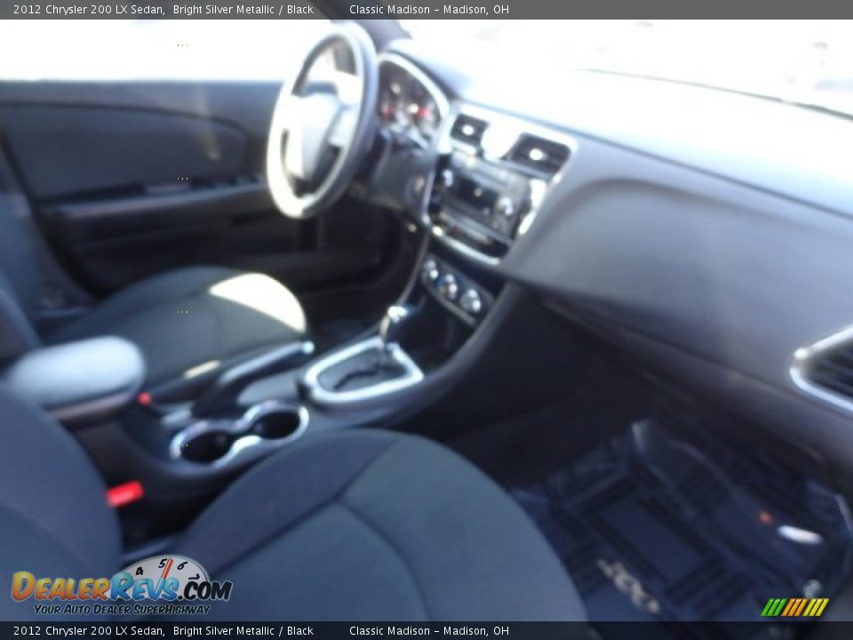 2012 Chrysler 200 LX Sedan Bright Silver Metallic / Black Photo #15