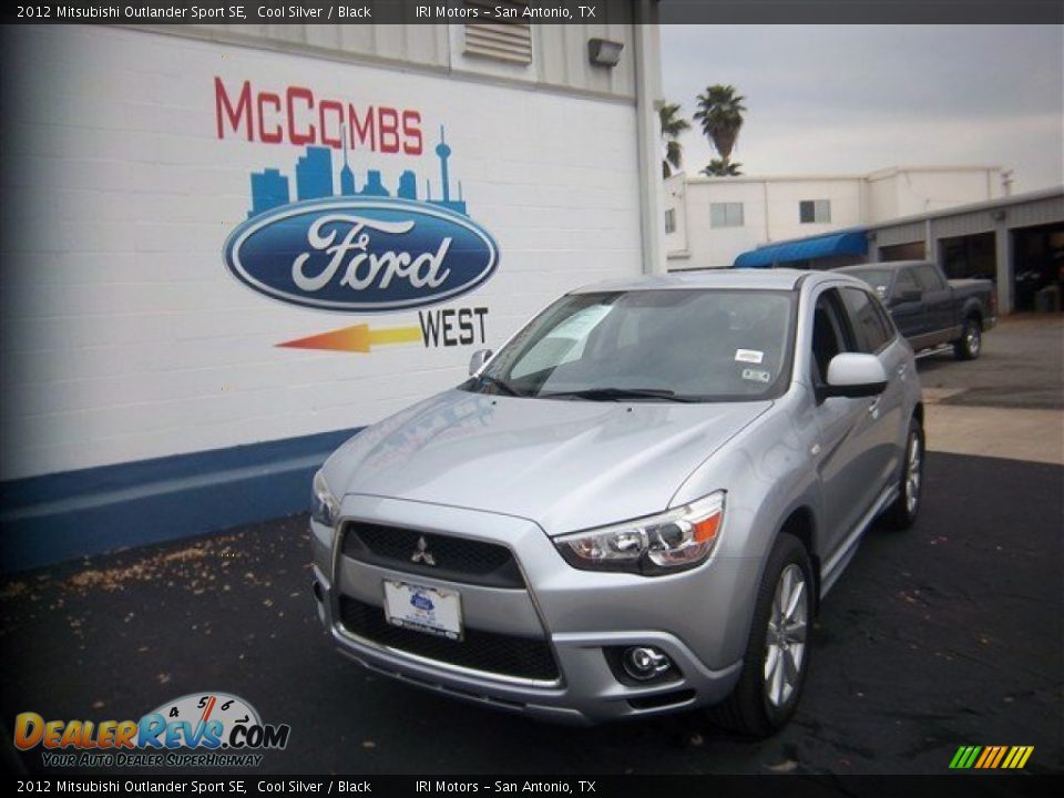 2012 Mitsubishi Outlander Sport SE Cool Silver / Black Photo #1