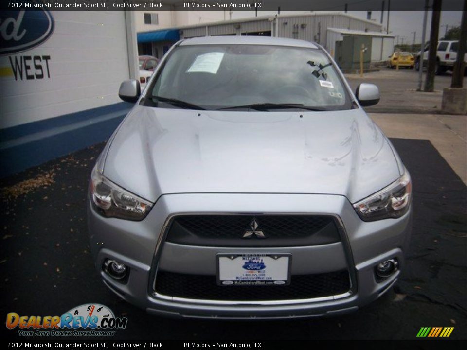 2012 Mitsubishi Outlander Sport SE Cool Silver / Black Photo #2