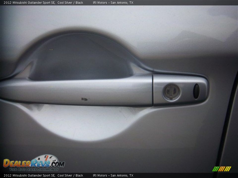 2012 Mitsubishi Outlander Sport SE Cool Silver / Black Photo #11