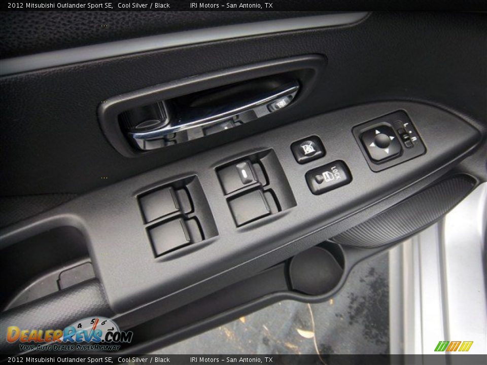 2012 Mitsubishi Outlander Sport SE Cool Silver / Black Photo #13