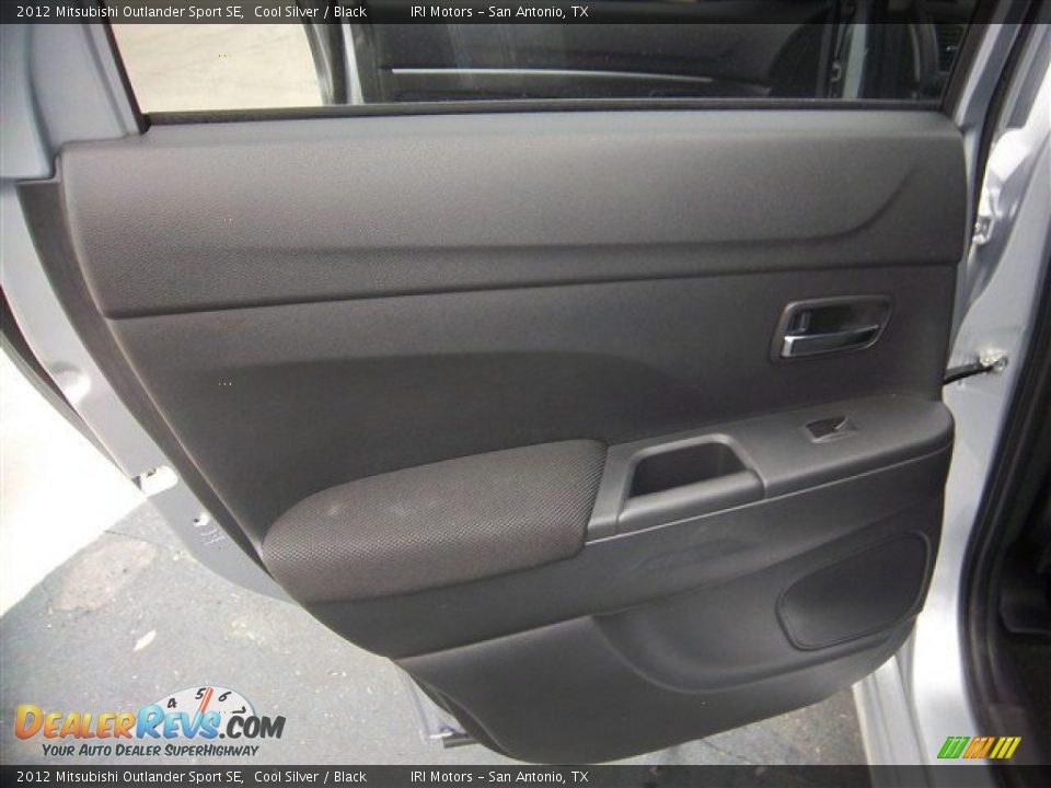 2012 Mitsubishi Outlander Sport SE Cool Silver / Black Photo #15