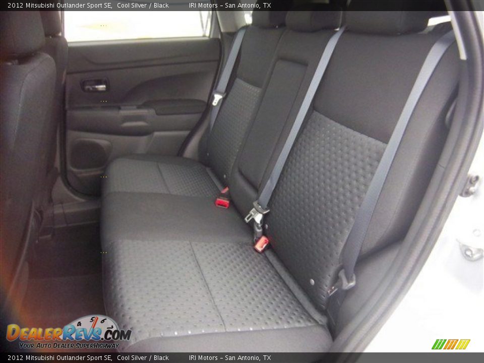 2012 Mitsubishi Outlander Sport SE Cool Silver / Black Photo #16
