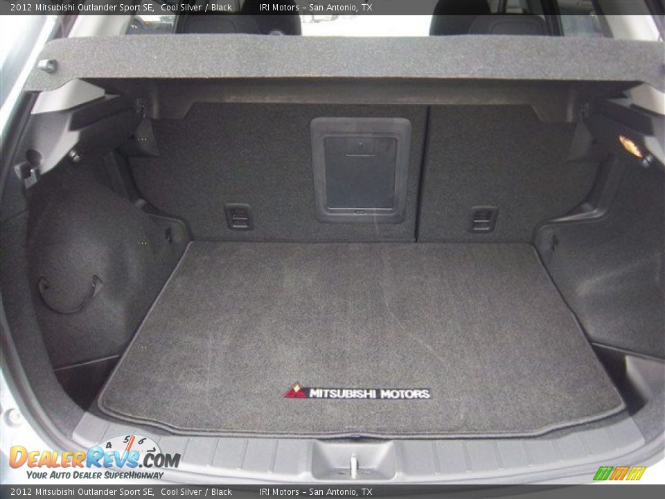 2012 Mitsubishi Outlander Sport SE Cool Silver / Black Photo #17