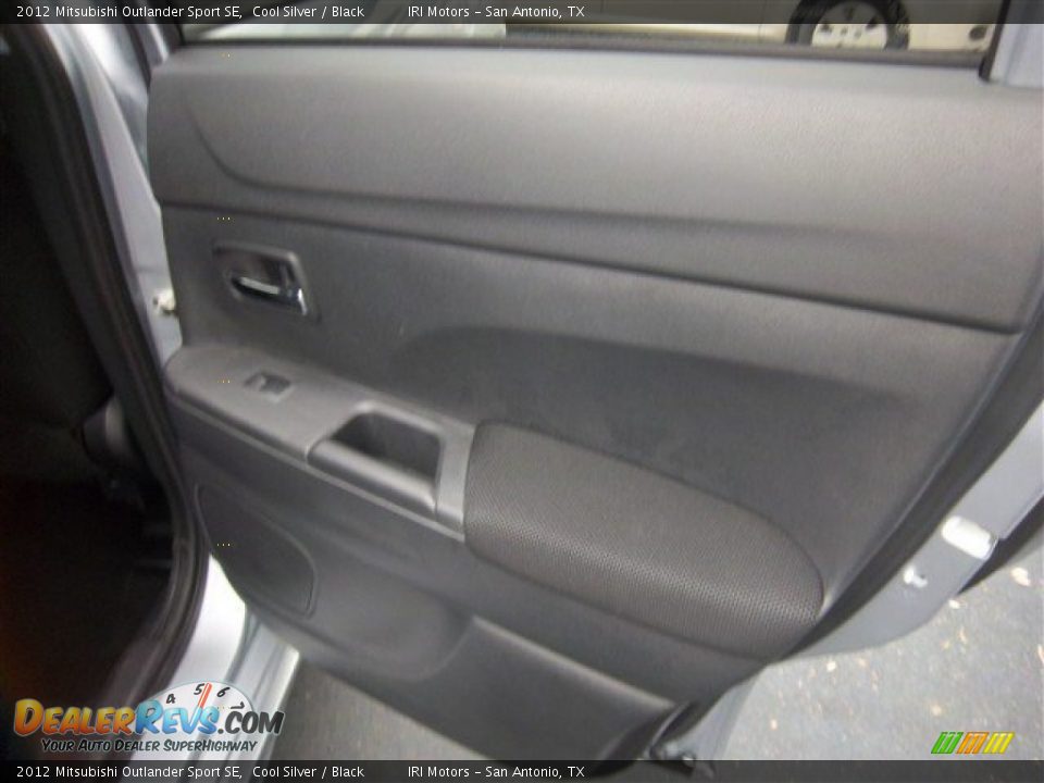 2012 Mitsubishi Outlander Sport SE Cool Silver / Black Photo #18