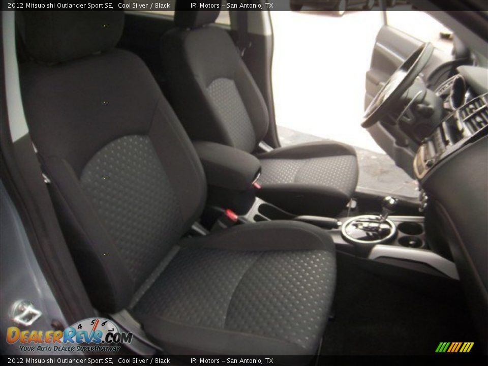 2012 Mitsubishi Outlander Sport SE Cool Silver / Black Photo #21