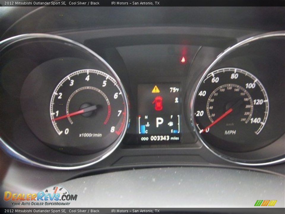 2012 Mitsubishi Outlander Sport SE Cool Silver / Black Photo #25