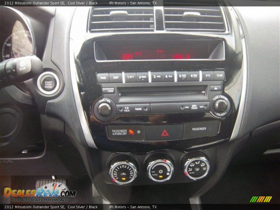 2012 Mitsubishi Outlander Sport SE Cool Silver / Black Photo #26