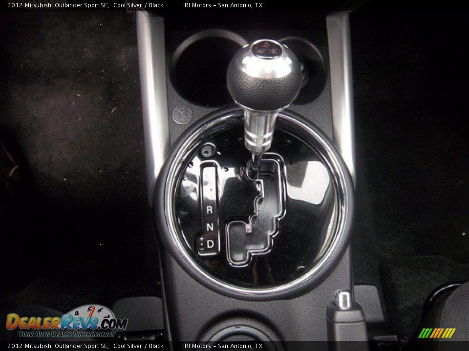 2012 Mitsubishi Outlander Sport SE Cool Silver / Black Photo #27