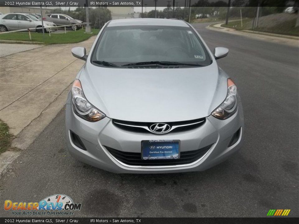 2012 Hyundai Elantra GLS Silver / Gray Photo #1