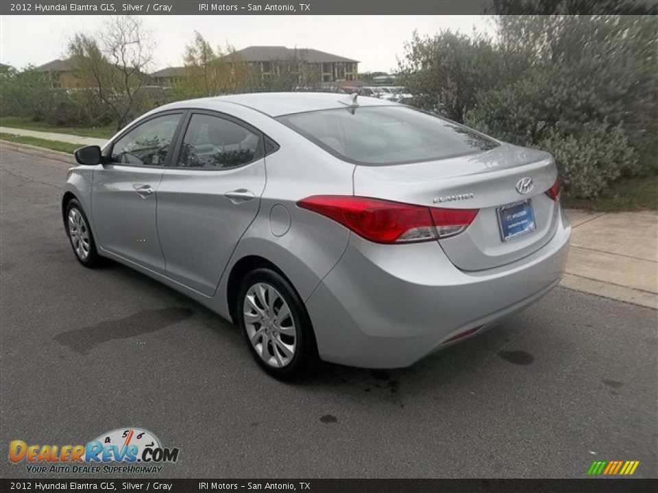 2012 Hyundai Elantra GLS Silver / Gray Photo #4
