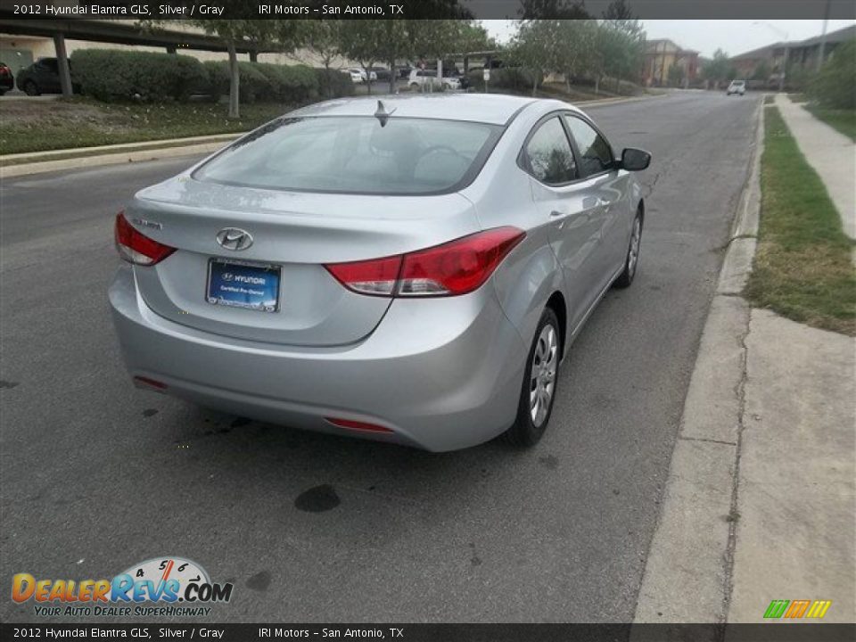 2012 Hyundai Elantra GLS Silver / Gray Photo #5