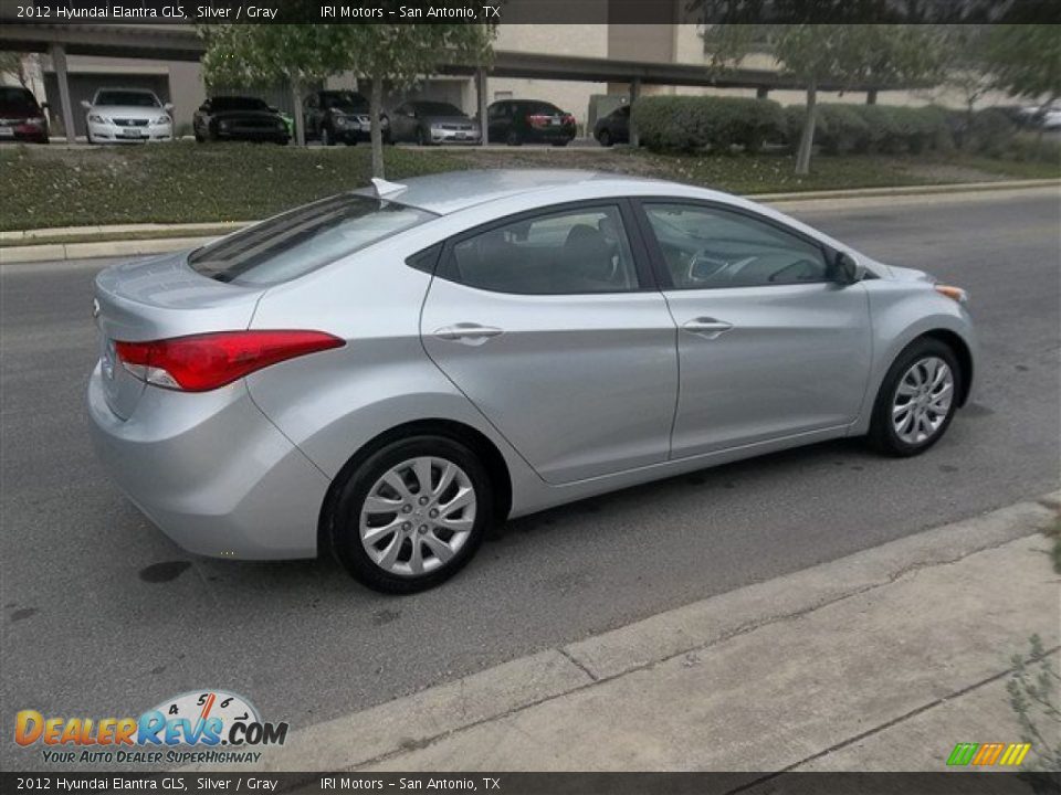 2012 Hyundai Elantra GLS Silver / Gray Photo #6