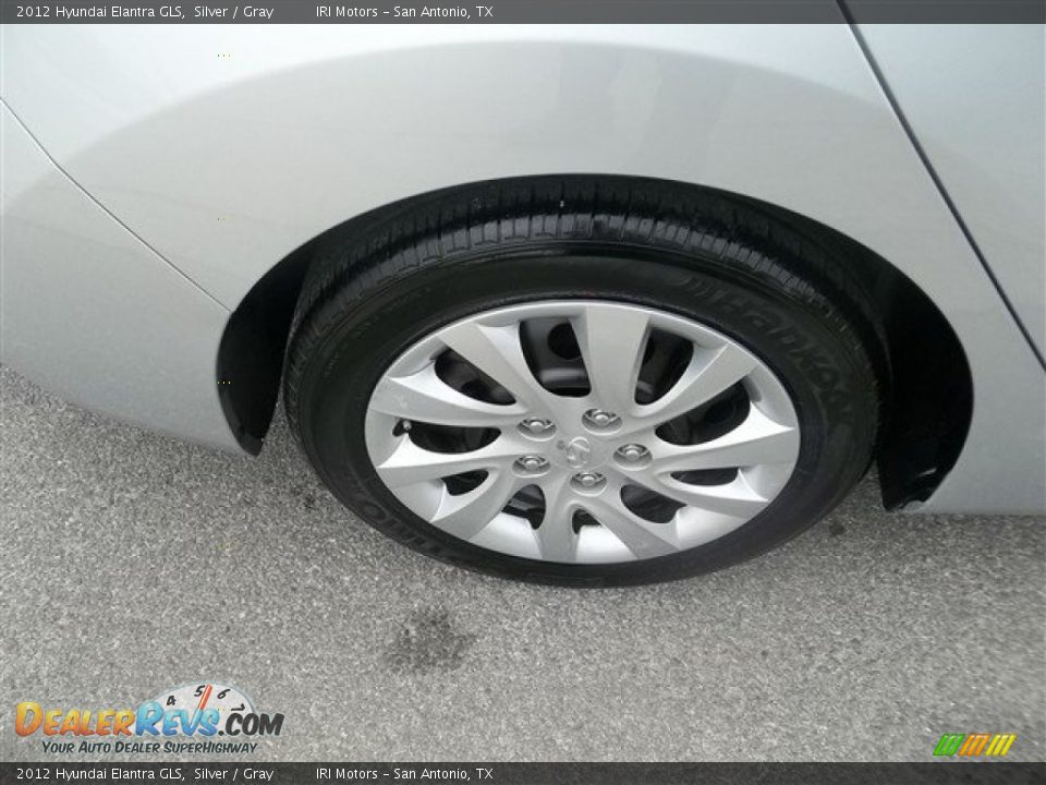 2012 Hyundai Elantra GLS Silver / Gray Photo #8