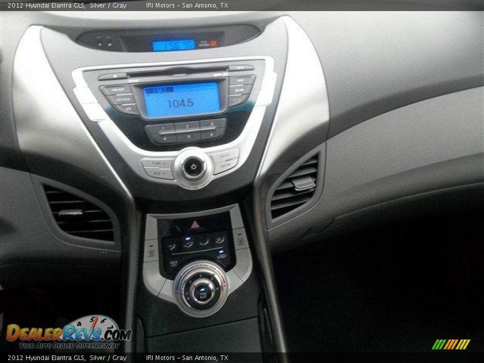 2012 Hyundai Elantra GLS Silver / Gray Photo #11