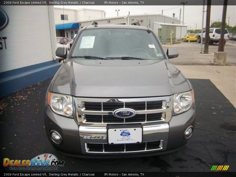 2009 Ford Escape Limited V6 Sterling Grey Metallic / Charcoal Photo #2