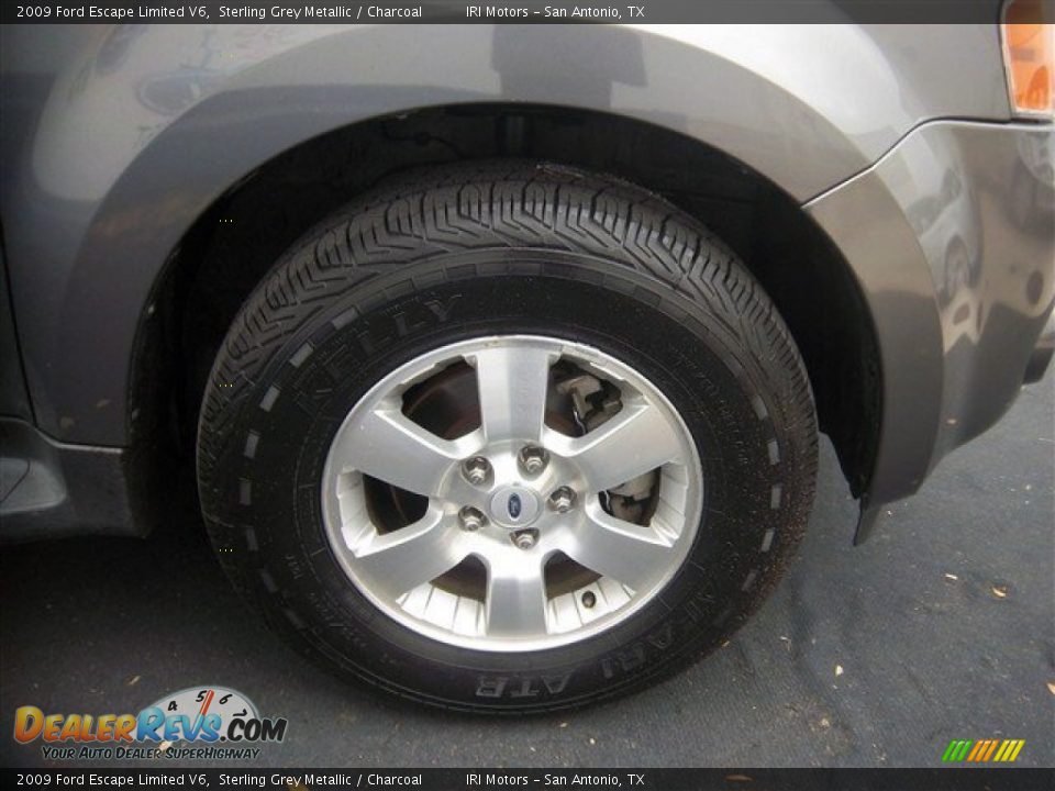 2009 Ford Escape Limited V6 Sterling Grey Metallic / Charcoal Photo #4