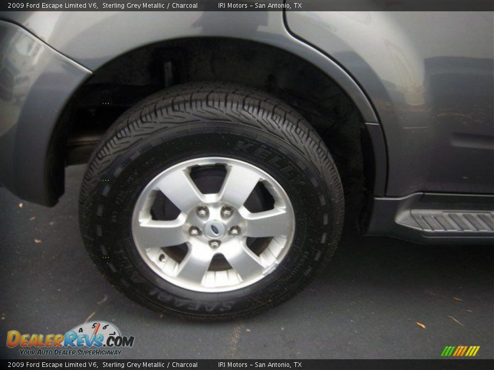 2009 Ford Escape Limited V6 Sterling Grey Metallic / Charcoal Photo #5