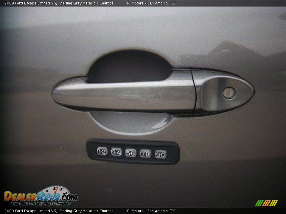 2009 Ford Escape Limited V6 Sterling Grey Metallic / Charcoal Photo #11