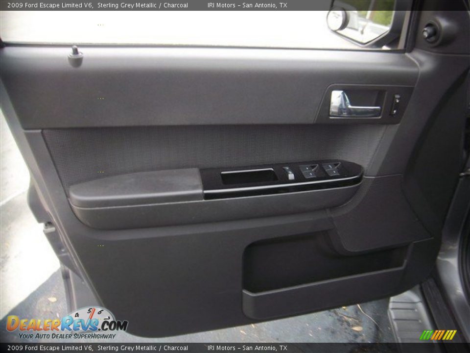 2009 Ford Escape Limited V6 Sterling Grey Metallic / Charcoal Photo #12