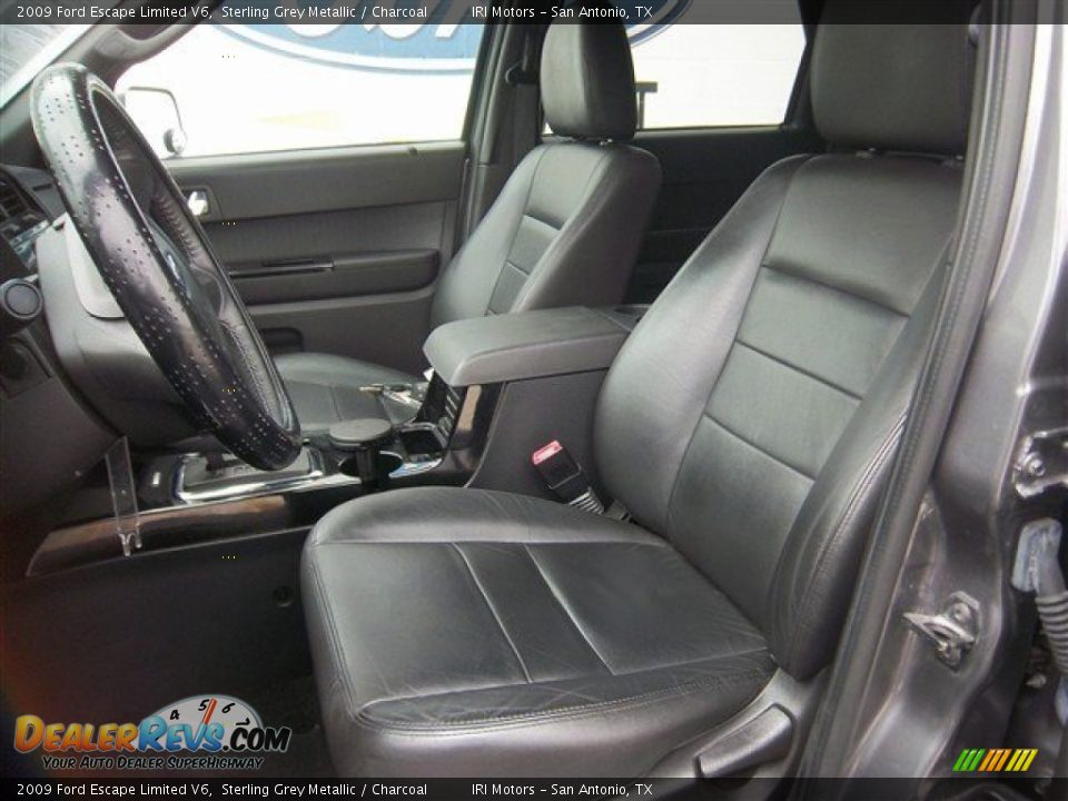 2009 Ford Escape Limited V6 Sterling Grey Metallic / Charcoal Photo #14