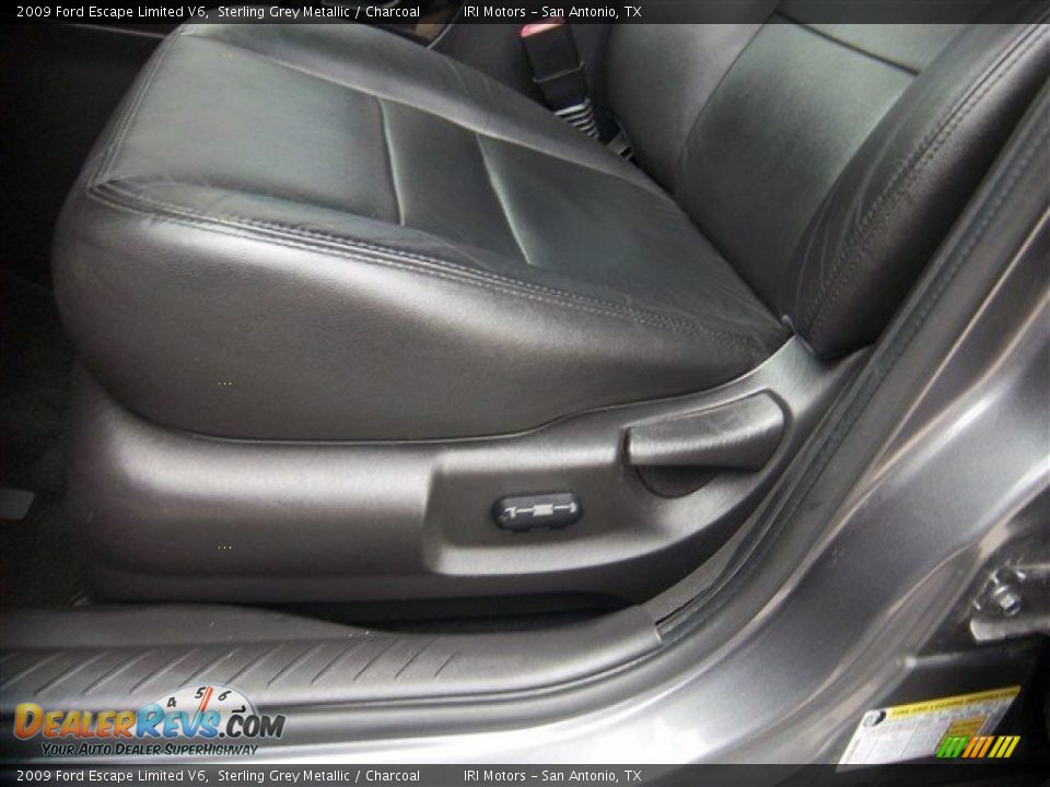 2009 Ford Escape Limited V6 Sterling Grey Metallic / Charcoal Photo #15