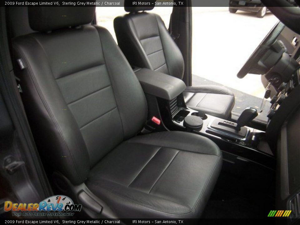 2009 Ford Escape Limited V6 Sterling Grey Metallic / Charcoal Photo #22