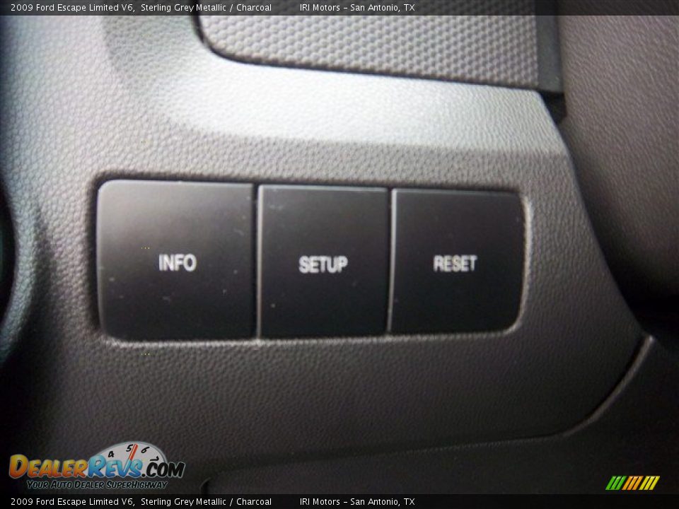 2009 Ford Escape Limited V6 Sterling Grey Metallic / Charcoal Photo #27