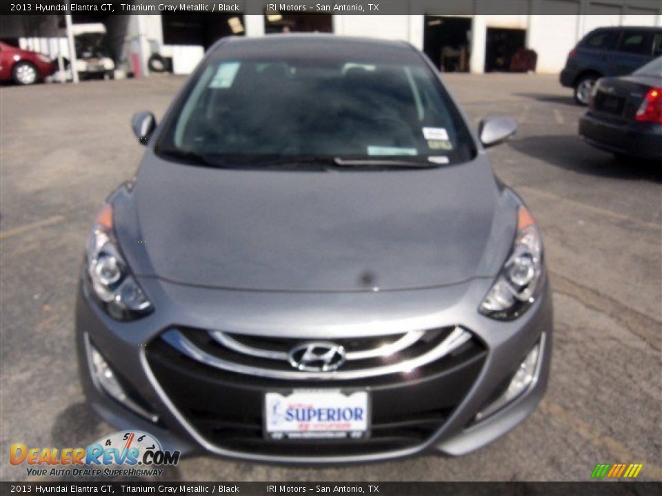 2013 Hyundai Elantra GT Titanium Gray Metallic / Black Photo #1