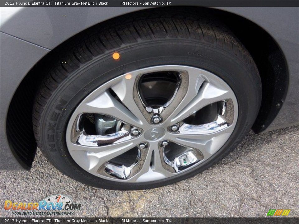 2013 Hyundai Elantra GT Titanium Gray Metallic / Black Photo #3