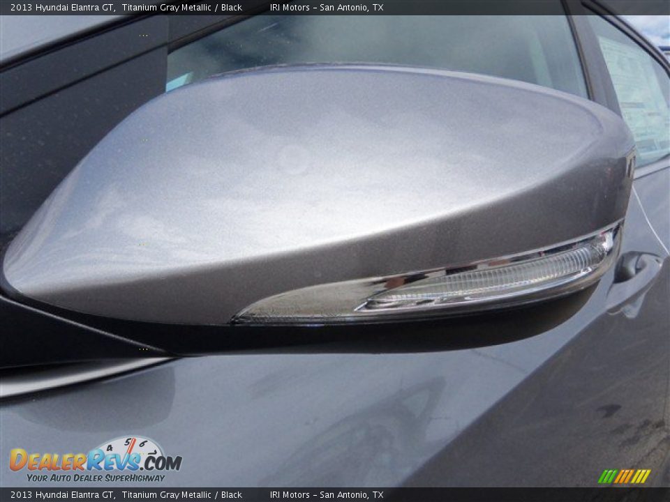 2013 Hyundai Elantra GT Titanium Gray Metallic / Black Photo #4