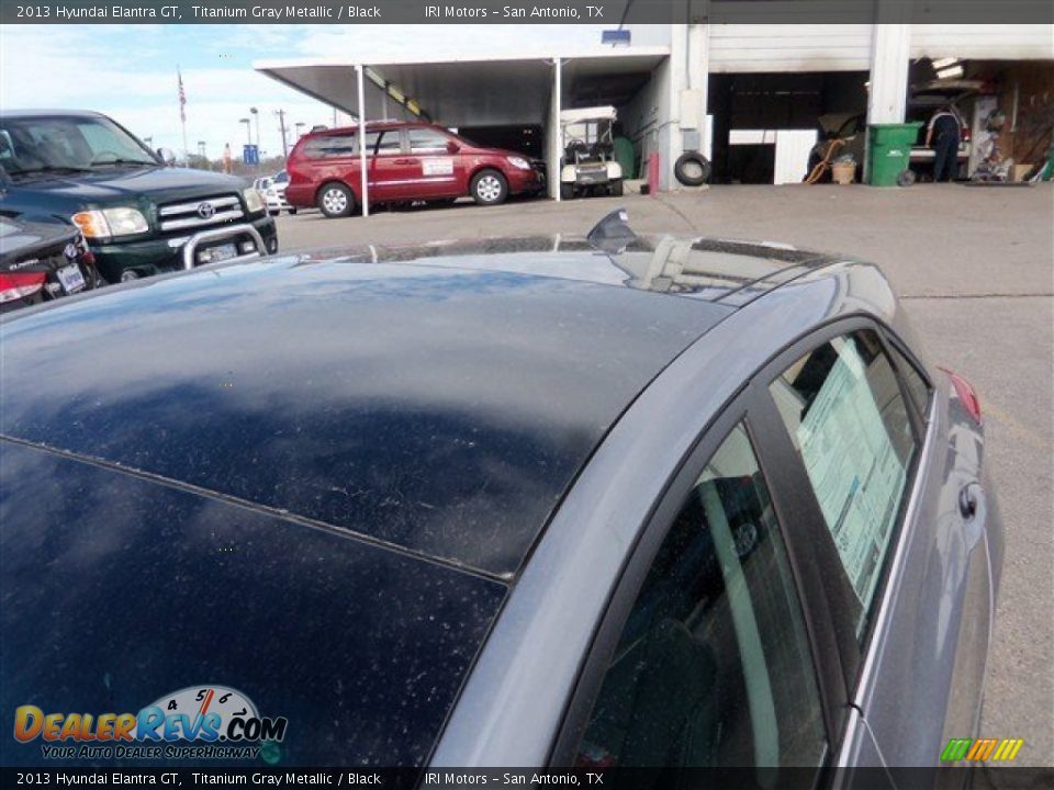 2013 Hyundai Elantra GT Titanium Gray Metallic / Black Photo #9