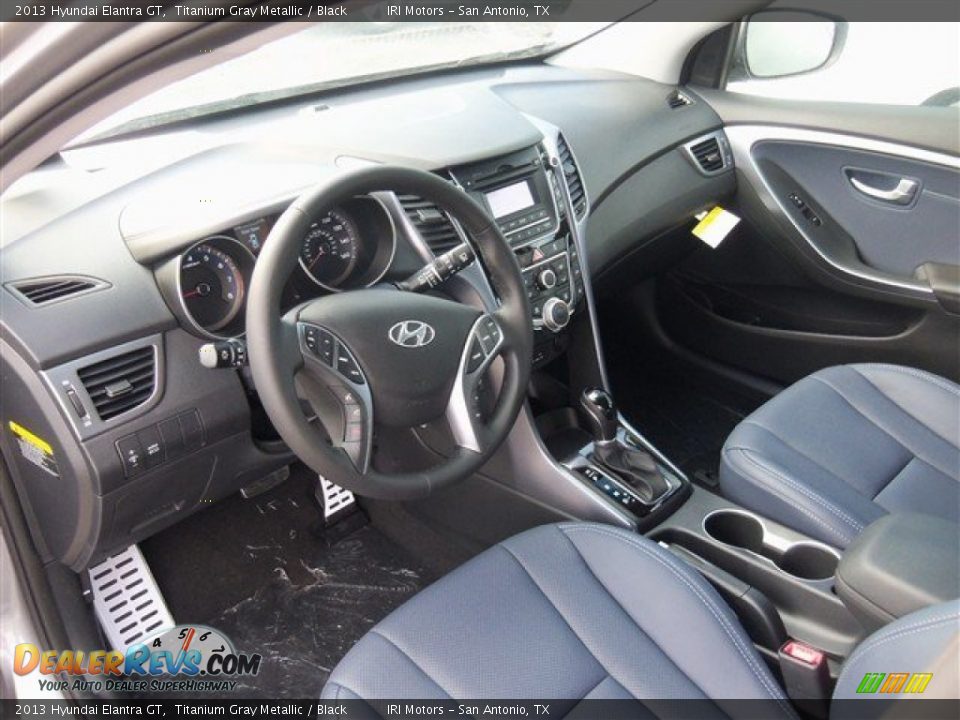 2013 Hyundai Elantra GT Titanium Gray Metallic / Black Photo #11