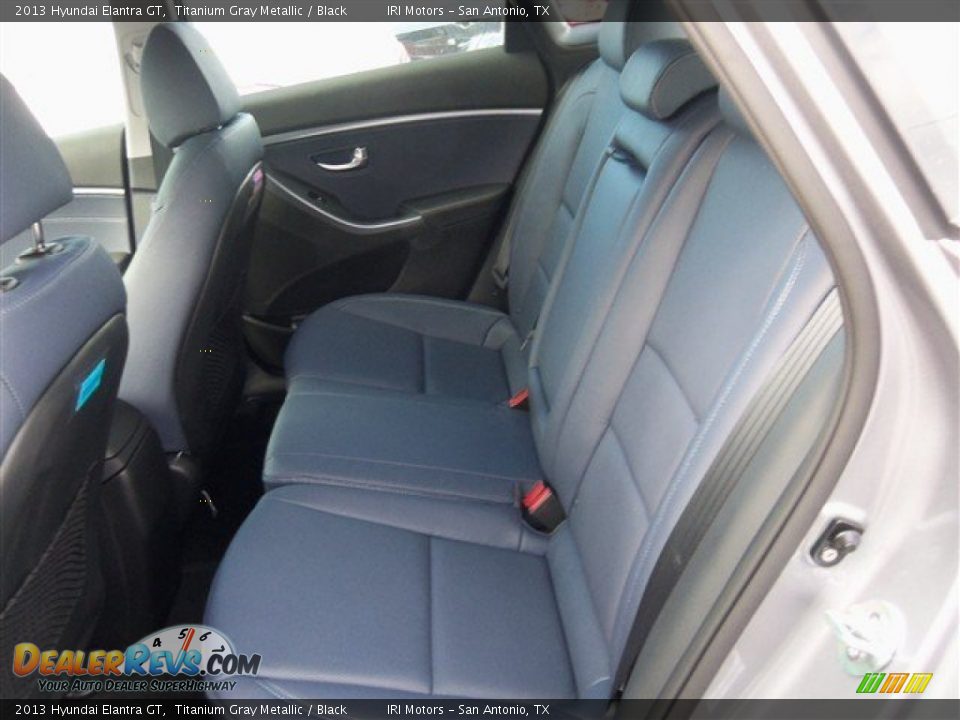 2013 Hyundai Elantra GT Titanium Gray Metallic / Black Photo #14