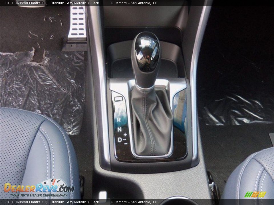 2013 Hyundai Elantra GT Titanium Gray Metallic / Black Photo #17