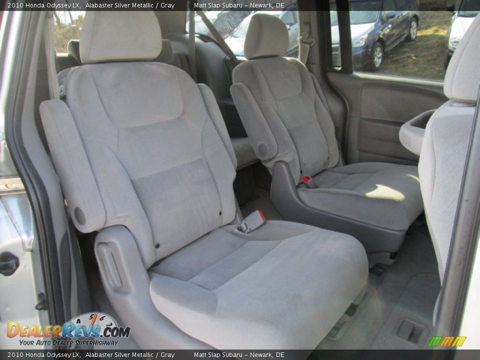 2010 Honda Odyssey LX Alabaster Silver Metallic / Gray Photo #17