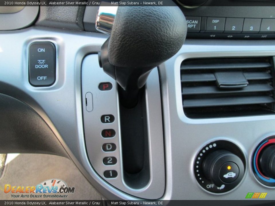 2010 Honda Odyssey LX Alabaster Silver Metallic / Gray Photo #23