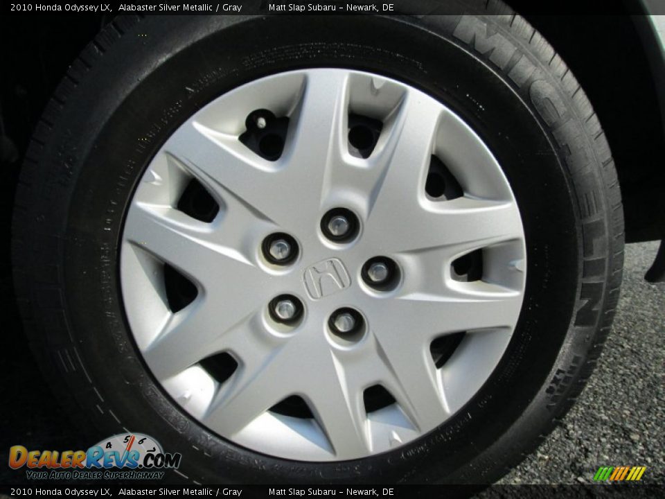 2010 Honda Odyssey LX Alabaster Silver Metallic / Gray Photo #26